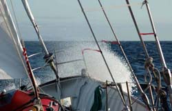 Approach of Saint Laurent Island  _ Laurent Ceresoli