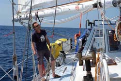 Sails adjusting   - Vincent Berthet