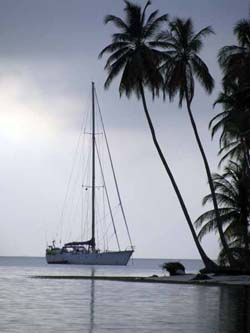 Anchorage in San Blas - Thaly Blanga
