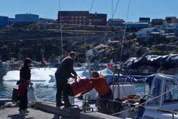 Arrival of the last members crew 
