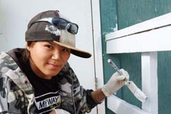 Teenager at work - Gabriel Pitras