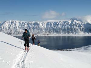 Southern Star, camp de base du programme Ski et voile dans les Alpes de Lyngen